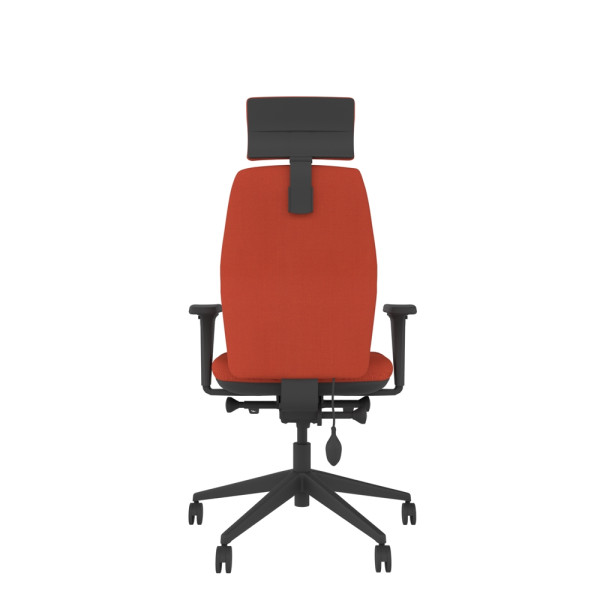 Solo Medium Back Chair Small Seat with Headrest